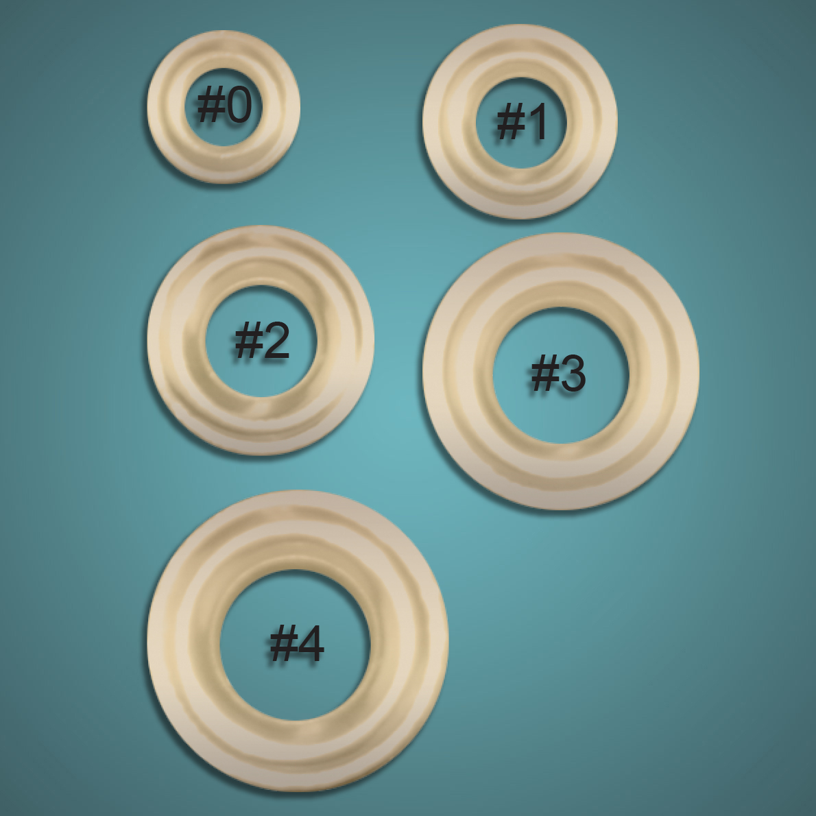 v5.SignMart > Grommets > SignMart Flat Washer Grommets